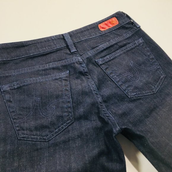 AG Adriano Goldschmied The Jessie Curvy Boot Fit Blue Jeans Women's Size 27R - Picture 6 of 11